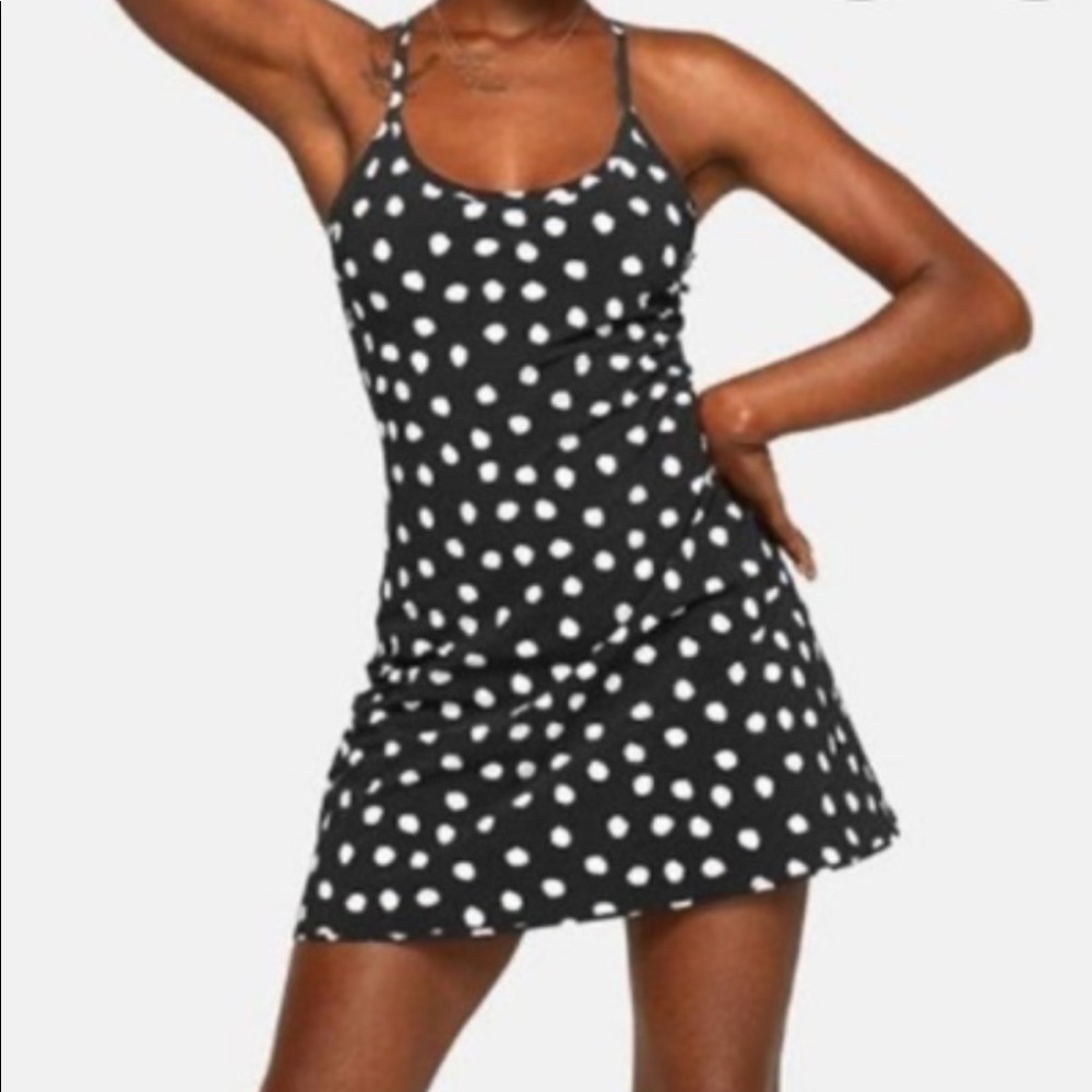 Polka Dot Outdoor Voices Dress